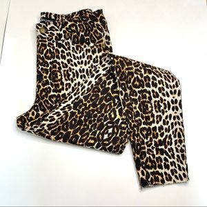 Leopard Print Jeans